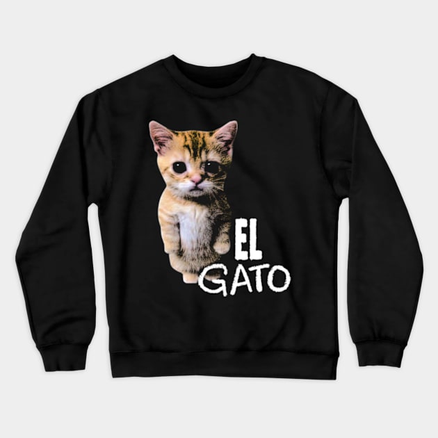 El Gato - Y2K UNISEX Crewneck Sweatshirt by Y2KERA